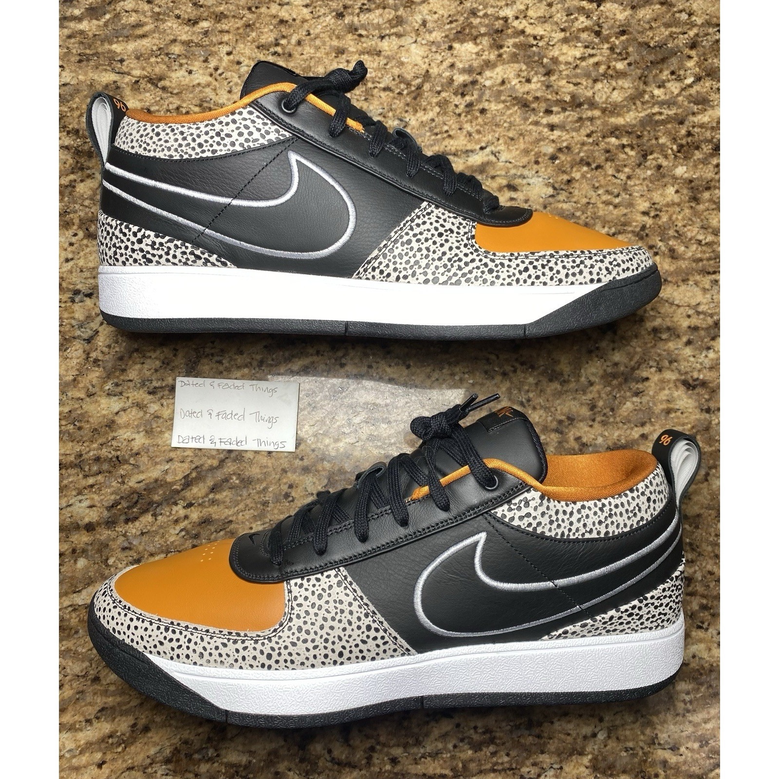 Nike Shoes | *New Men's Size 17 Nike Air Zoom Book 1 Ep "Safari" Black Basketball Hv2096-001 | Color: Black | Size: 17