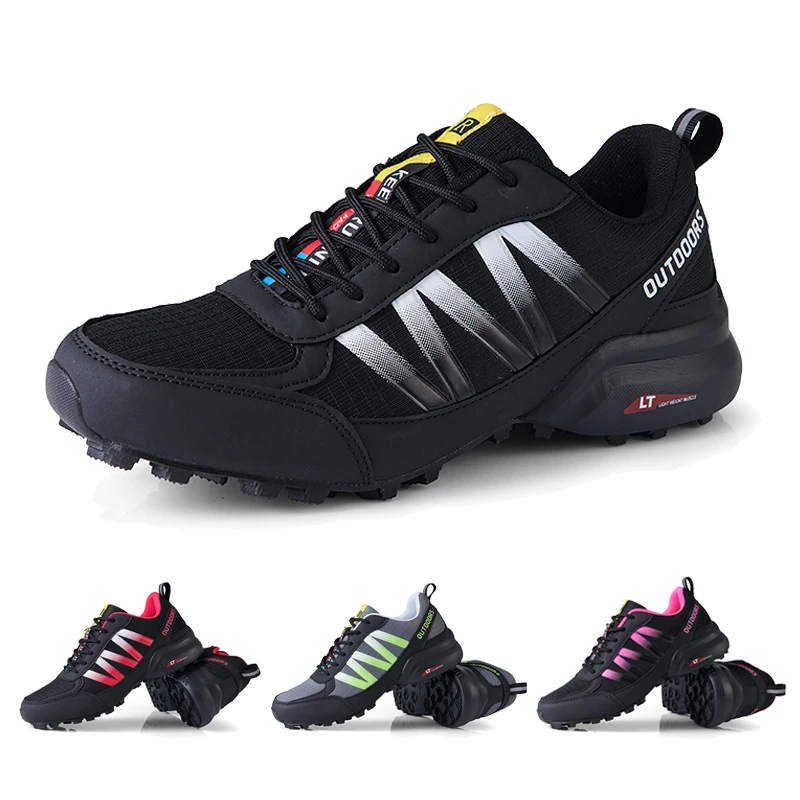 Wasserdicht Männer Wanderschuhe Outdoor Trainer Lace-up Klettern Schuhe Frauen Trekking Turnschuhe Wandern Jagd Taktische Turnschuhe Image