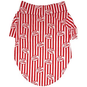 Doggie Design Hawaiian Dog Camp Shirt, XX-Small, Movie Theater Popcorn Box