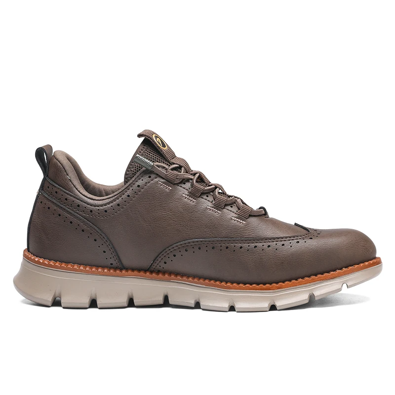 Große Größe 48, 49 50, Brogues mit Flügelspitze, britischer Stil, Herren-Oxford-Schuhe, Premium-Leder, Freizeitschuhe, Brogue