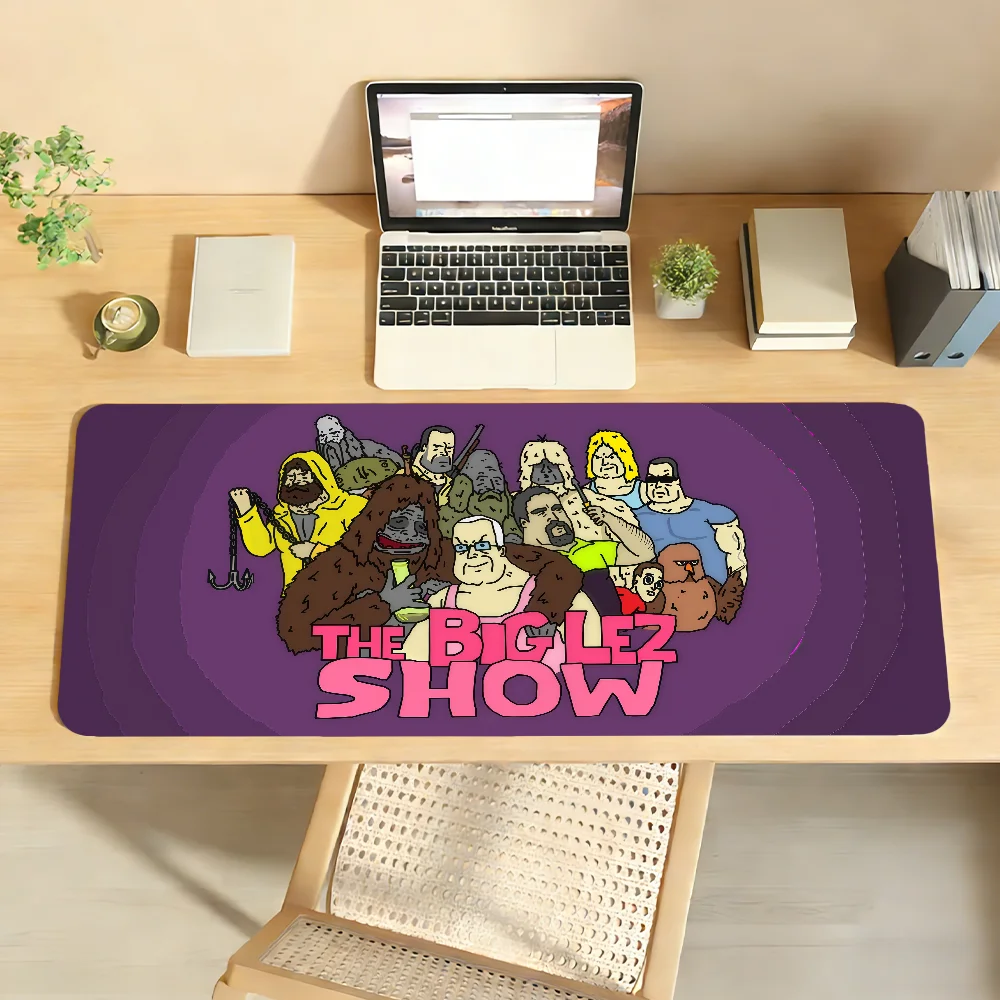 Lustiges The B-Big Lez S-Show Mauspad für Computer und Laptop, rutschfeste Gummi-Mausmatte, Mauspad für Gamer, Dekoration, Schreibtischunterlage Image