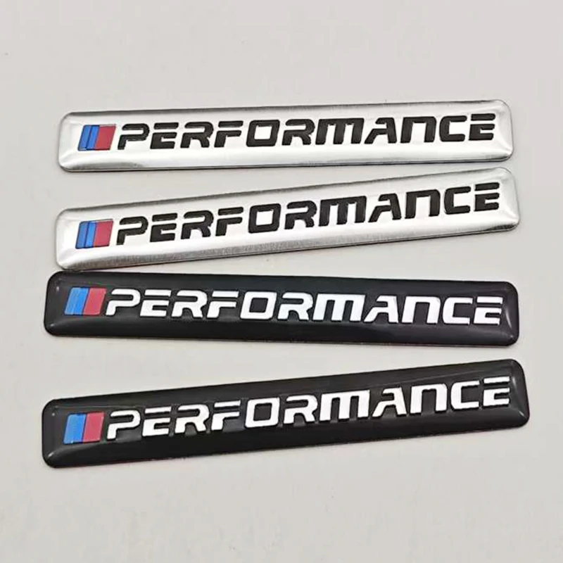 2Pcs Auto Styling Aufkleber Logo Abzeichen Motorrad Teile Aufkleber Nicht Leicht Zu Fallen Wasserdichte Power Leistung Aufkleber Zubehör Image