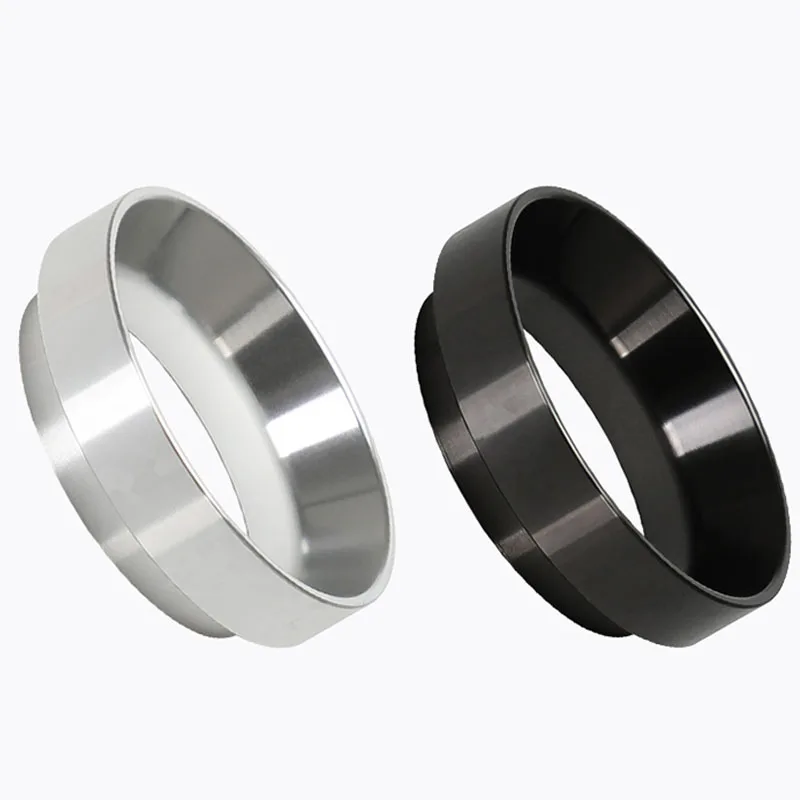 51/53/54/58 mm Espresso-Kaffee-Dosierring – Siebträger, Kaffeefilter-Ersatzring, Espresso mit 2 Tassen und 1 Tasse Korbnadel Image
