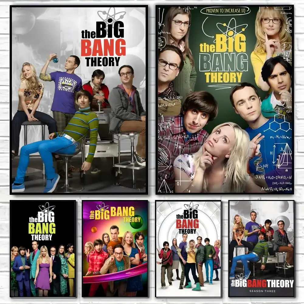 T-The Big Bang Theory Poster. Klassische Poster und Wandkunstdrucke eignen sich für Wohnzimmer, Schlafzimmer und Zuhause. Image