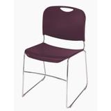 National Public Seating Wine Hi-Tech Compact Stack Chair screenshot. Chairs directory of Office Furniture.