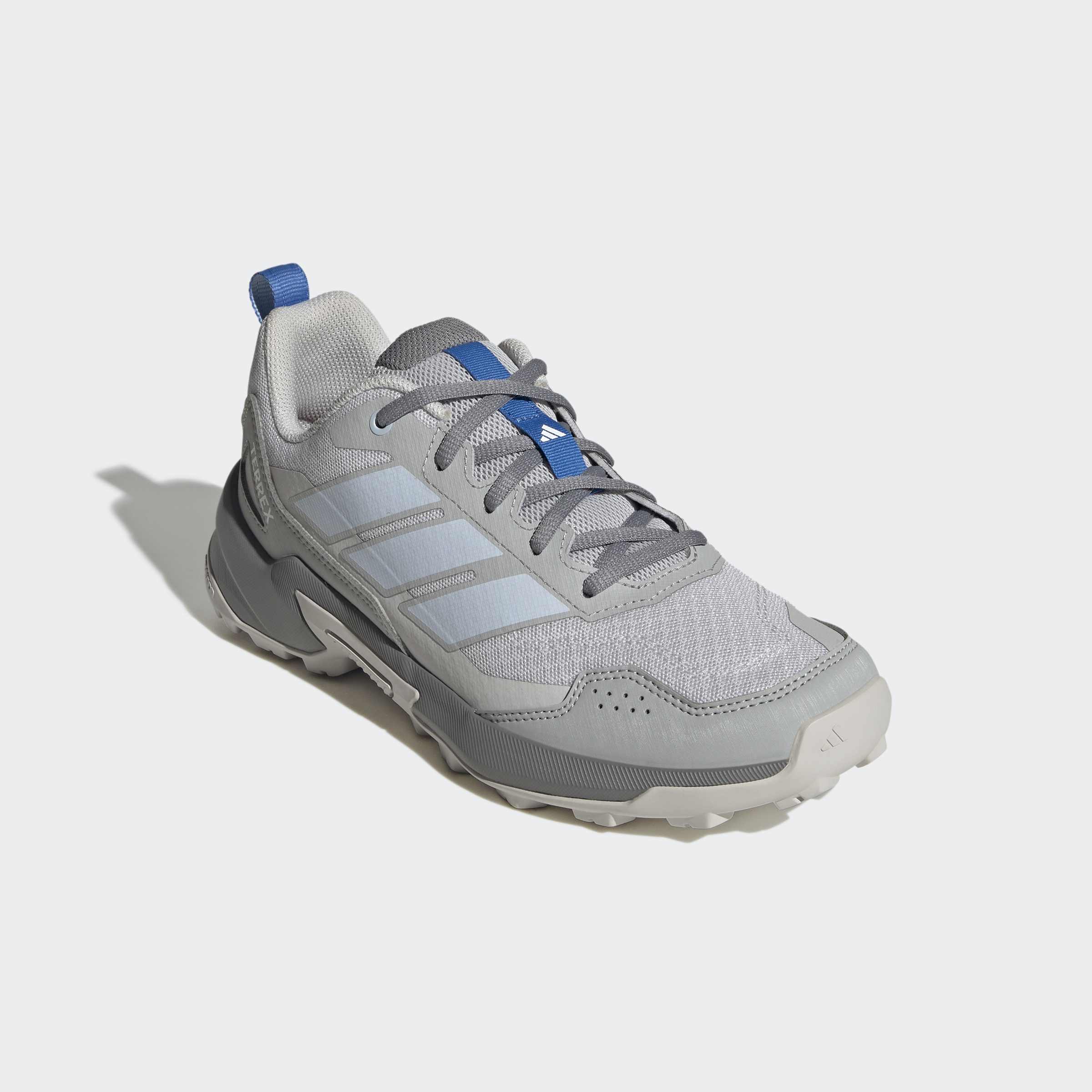 Wanderschuh ADIDAS TERREX "EASTRAIL 3 W", Damen, Gr. 43, dash grau, crystal sky, grau two, Synthetik, Textil, Schuhe Wanderschuh