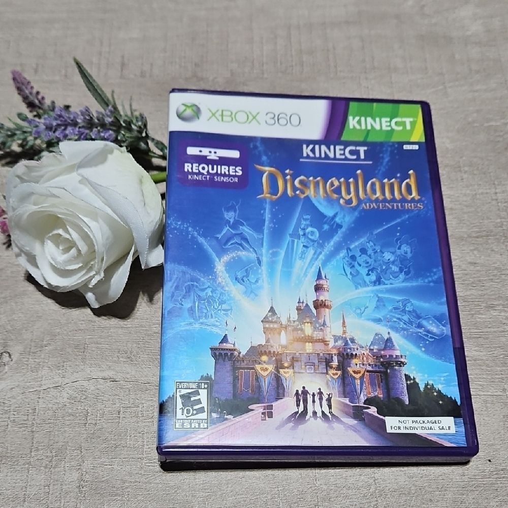 Disney Video Games & Consoles | Disneyland Adventures Xbox 360 Kinect Game | Color: Blue/Purple | Size: Os
