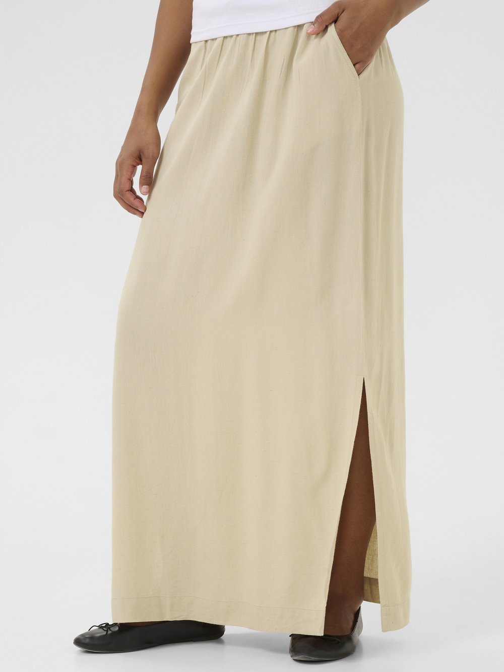 Kaffe Rock KAmilia Damen beige, 34