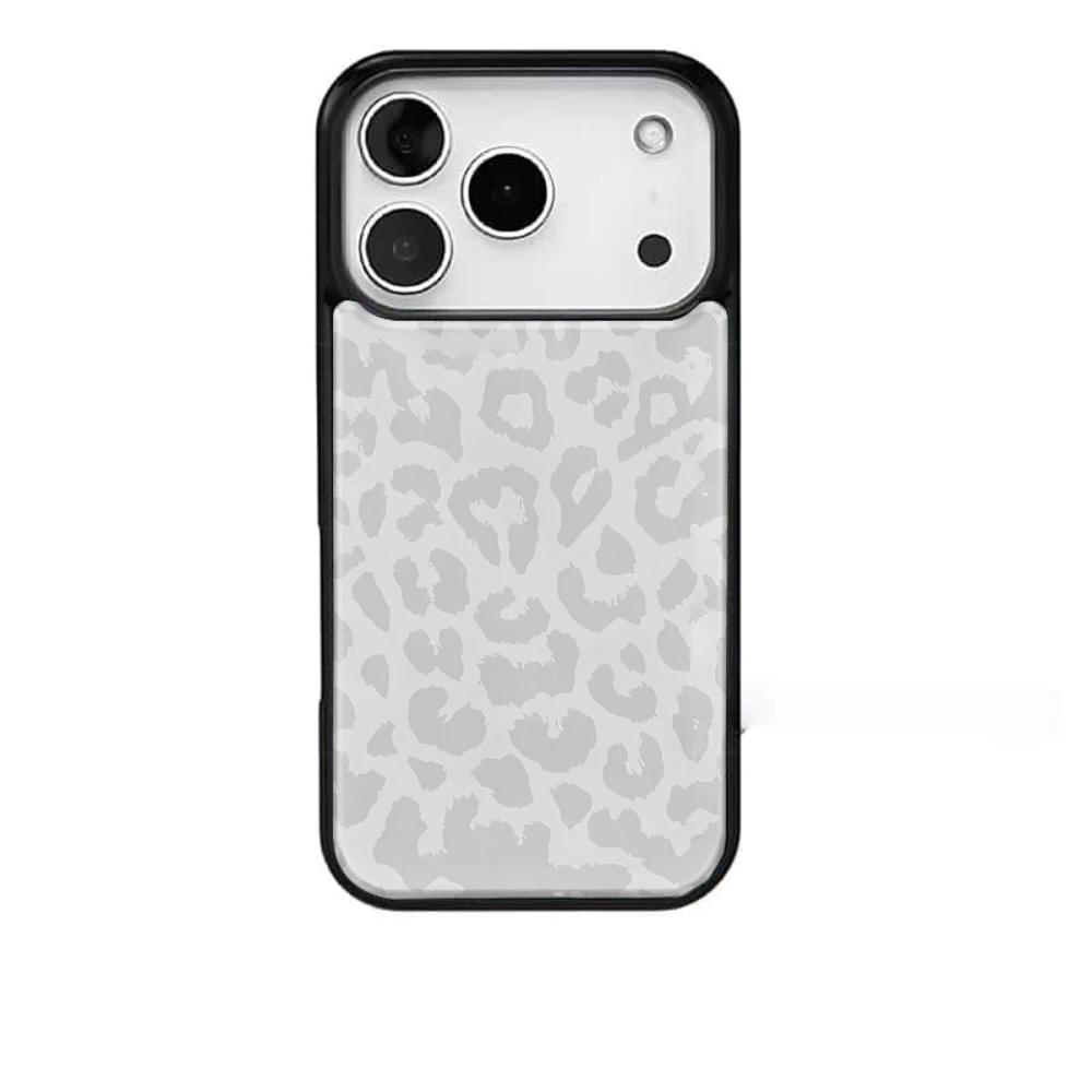 Leopardenmuster Mädchen Ins-Style Swee&Cool&Hot Handyhülle für iPhone11/12/13/14/15/16/17 Pro Max AIR PLUS Epoxidharz TPU Image