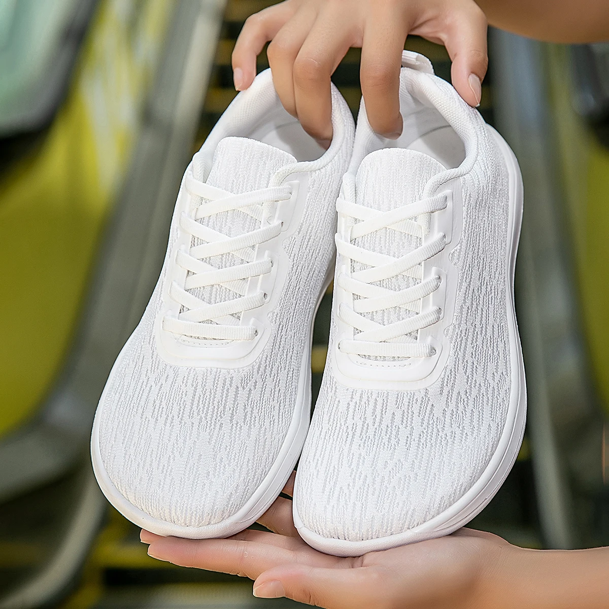 Sneakers für Damen, breite Barfußschuhe, leichte, atmungsaktive Schuhe für Damen, lässige, bequeme Wanderschuhe für Paare, Größe 36–46