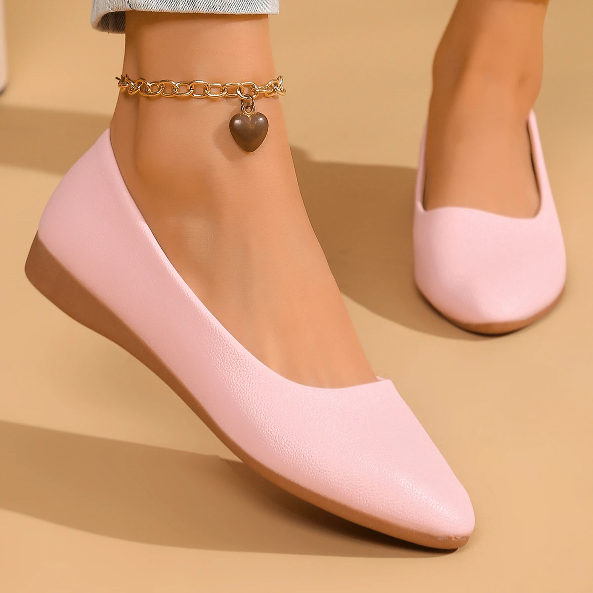 Frühling und Herbst Elegante Spitze Sexy Low Heel Casual Schuhe Modische Meistverkaufte Neue Bequeme Plus Größe frauen Schuhe