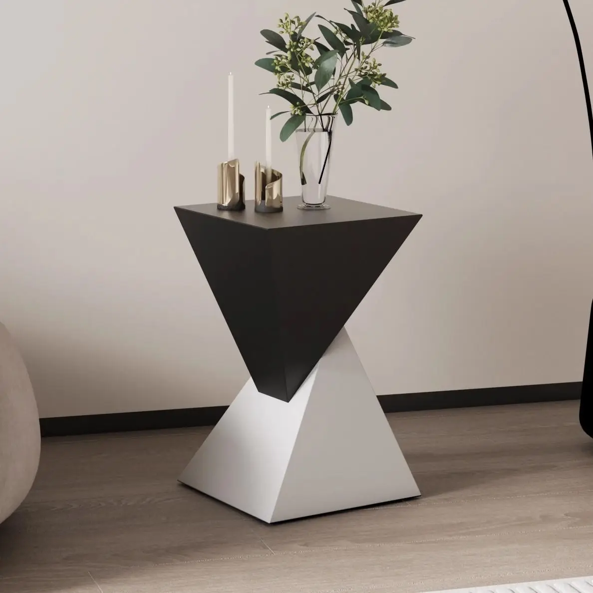 Nordic Einfache Kaffee Tisch Metall Kunst Wohnzimmer Tisch Seite Tisch Kreative Schlafzimmer Nachttisch Wohnzimmer Tisch