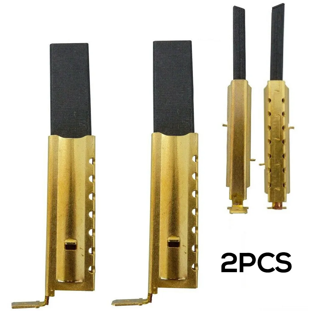 2Pcs/set Washing Machine Motor Carbon Inserts Brushes For Beko Washing Machine Motor WMB61021W WM5100W WKD75125