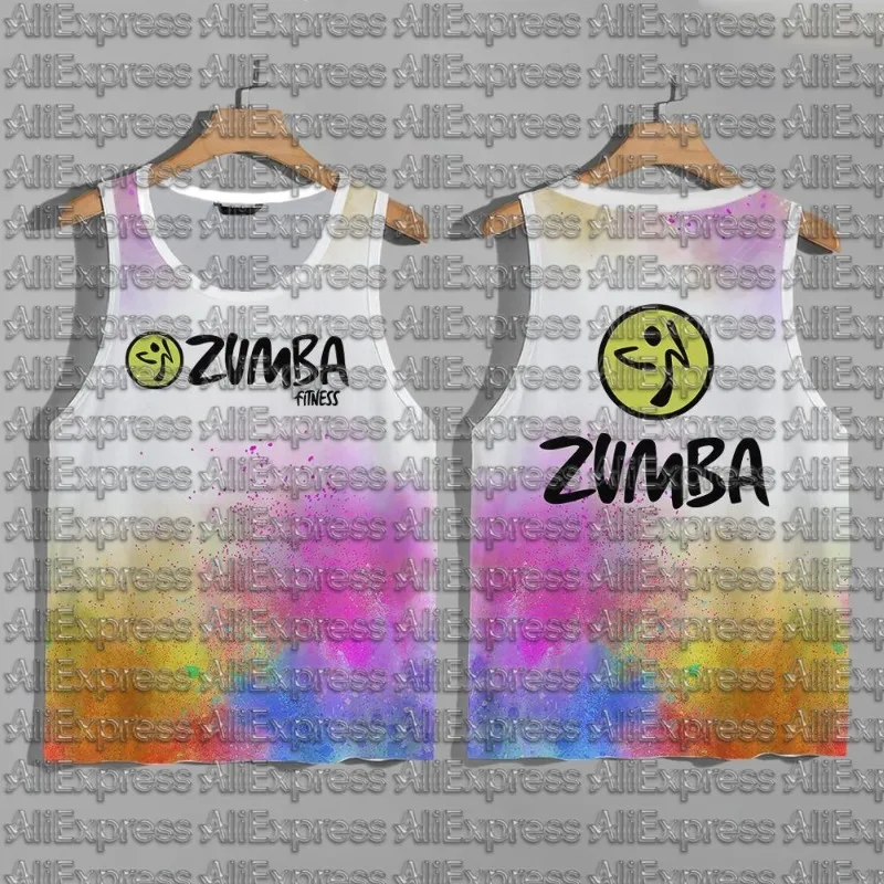 Sommerlicher Verkaufsschlager: ZW Dancer Trendiges Street-Style Rundhals-Tie-Dye-Tanktop für Erwachsene und Kinder, Freizeit-Sport-Tanktop in Übergrößen Image