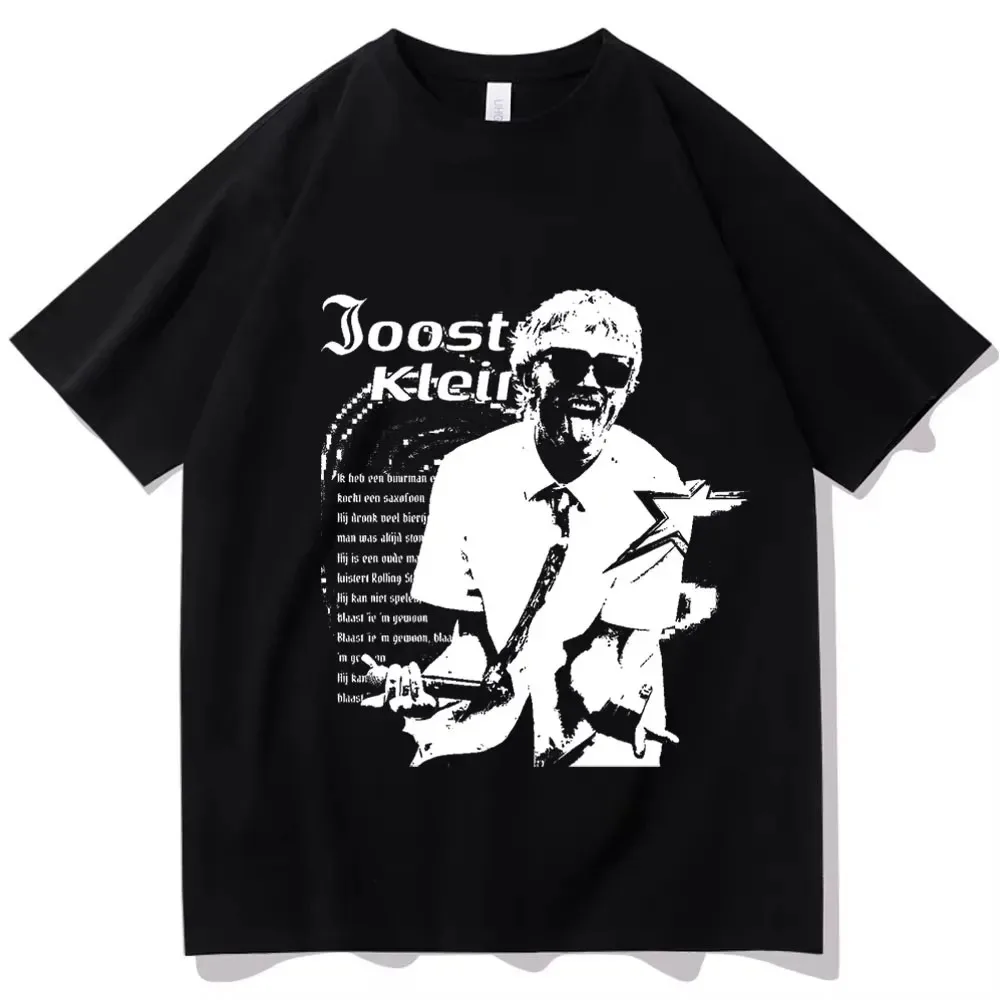 Joost Klein T-Shirt Joost Klein Hochwertige Baumwolle EU-Größe T-Shirt Merch Geschenk für Fan Unisex Hip Hop Y2k Kurzarm Classic