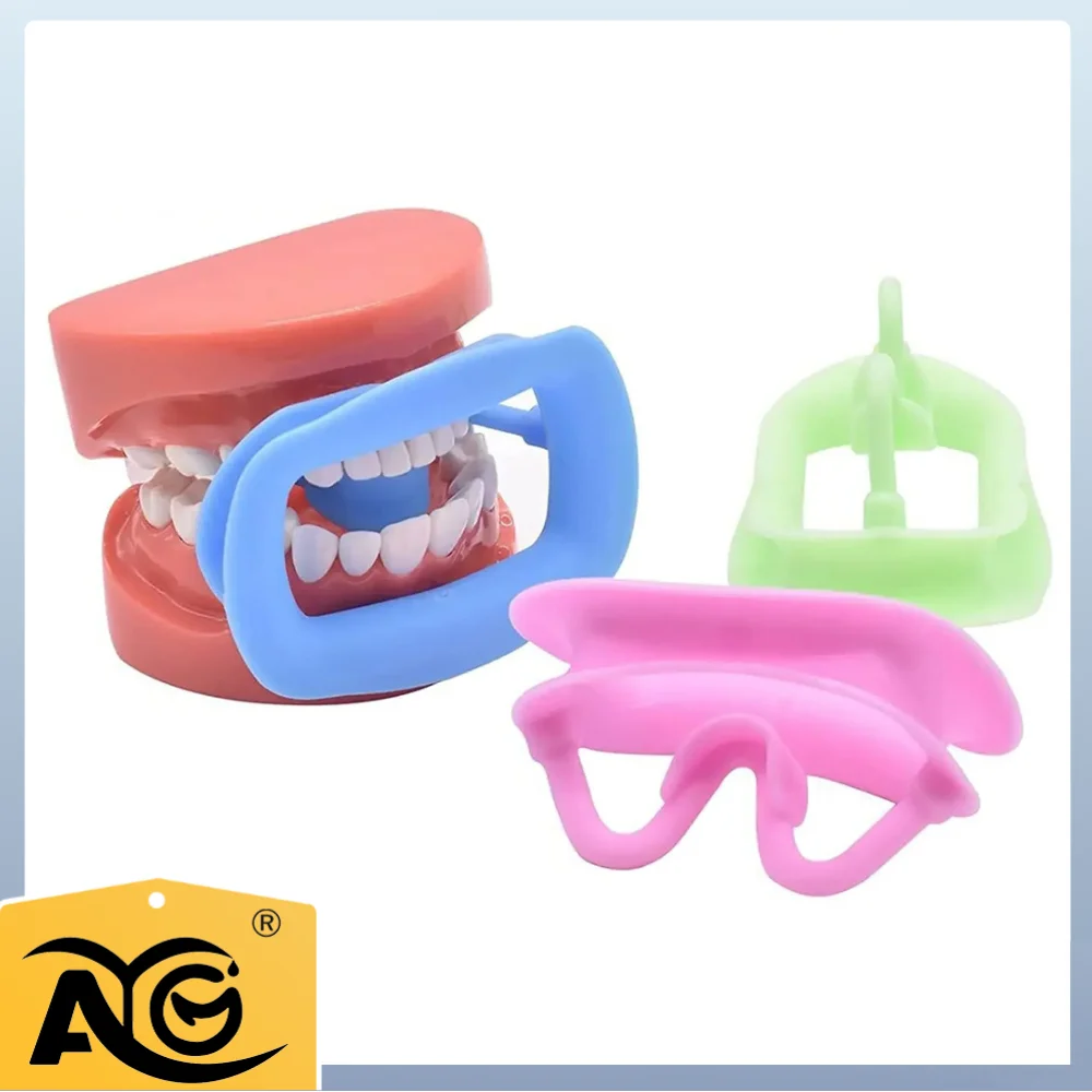 AG 1 Stück Dentaler Weicher Silikon 3D Lippen- und Wangenretraktor Mundöffner Wangenexpander Zahnärztliche Orthodontische Verbrauchsmaterialien in 4 Farben Erhältlich Image