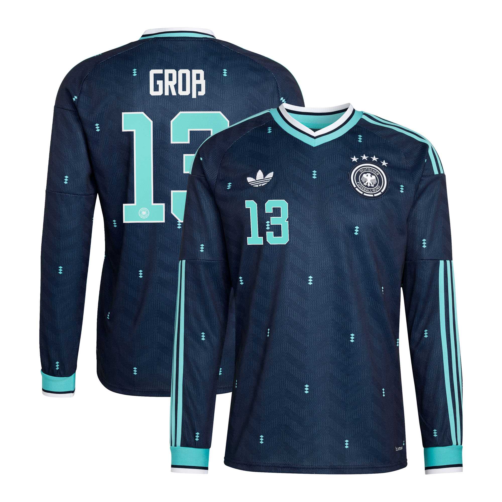 "DFB Auswärtstrikot 2026 - Langarm mit Aufdruck Groß 13" Image