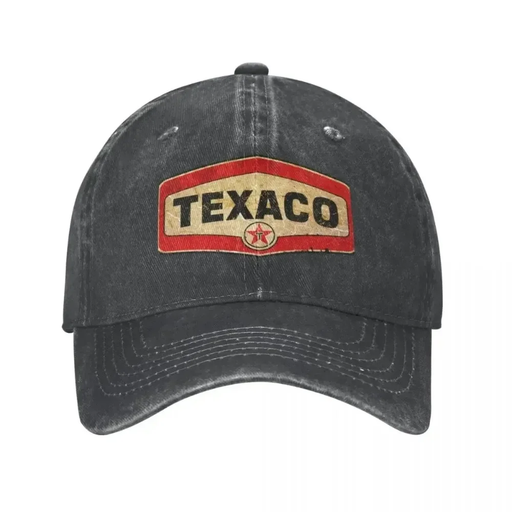 Pétrole Et Gaz Texaco T-Shirt, klassischer Cowboyhut, Westernhut, Damen- und Herrenhut, lässig und vielseitig, Sonnenschutz für den Außenbereich Image