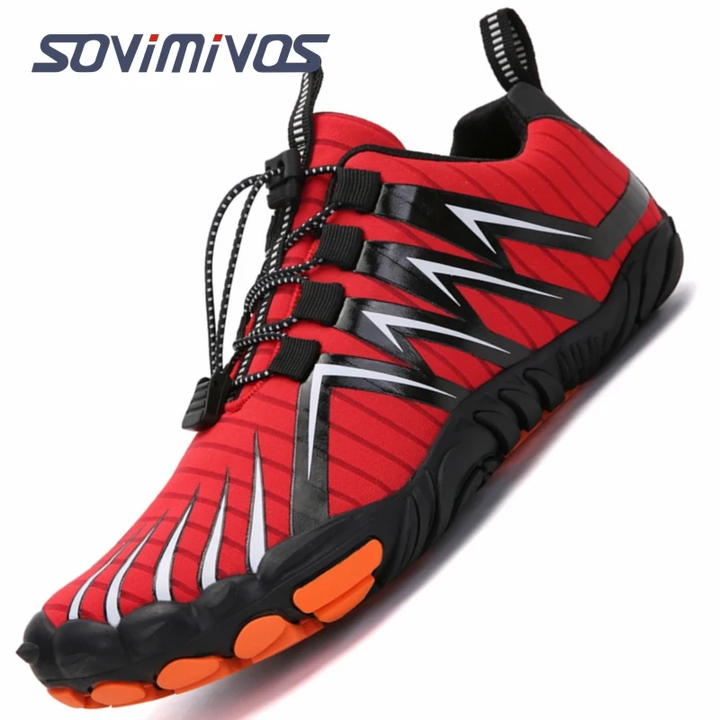 Männer Kreuz-Trainer | Barfuß & Minimalistischen Schuh | Null Drop Sohle | Große Zehe Box Aqua Schuhe fünf-finger Schwimmen Schuhe
