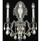 Elegant Lighting Monarch 18 Inch Wall Sconce - 9603W14PW-GT-RC