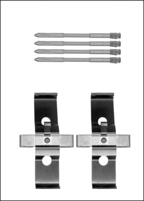 TRISCAN Zubehörsatz, Scheibenbremsbelag 8105291614 Image