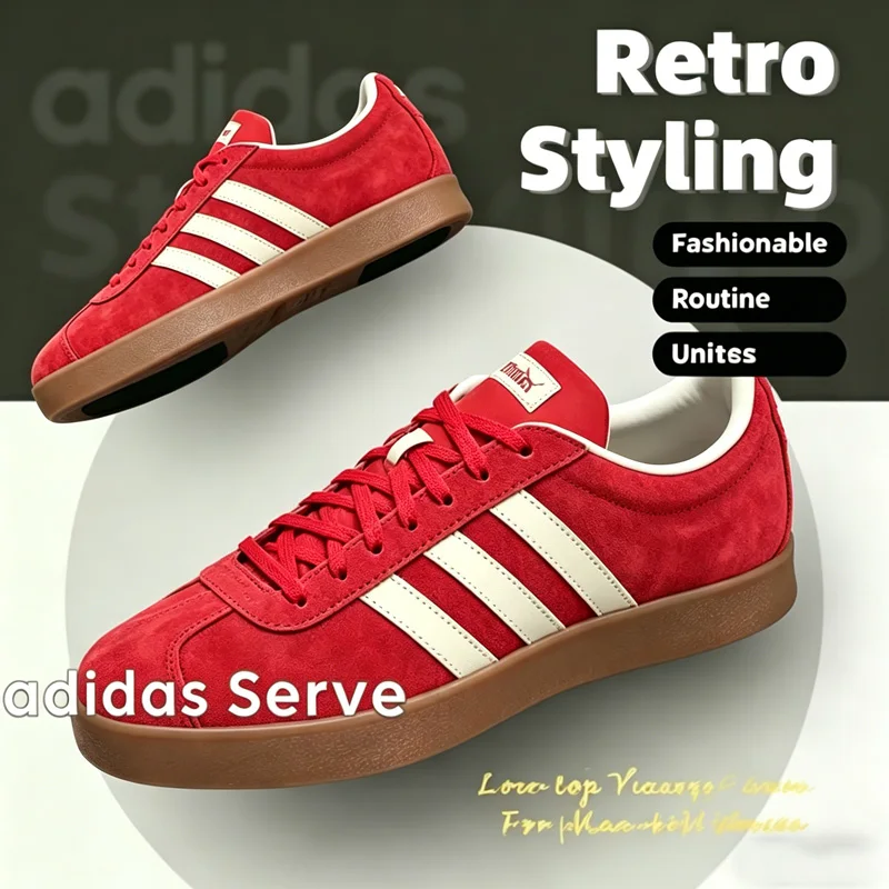 Adidas Samba Authentic VL COURT 2.0 Classic Sneakers Unisex-Laufschuhe Komfort Langlebige Traktion Outdoor-Freizeitschuhe KK3774