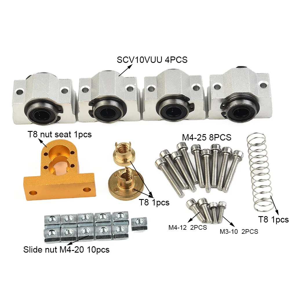 Langlebiges X-Achsen-Upgrade-Kit CNC 3018 Pro Holzbearbeitung CNC-Fräser 3018 Pro CNC 3018 CNC 3018PRO Metallfräsmaschine Image
