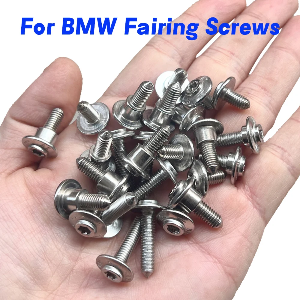 Verkleidungs-Edelstahlschrauben für BMW R1200GS R1250GS R1300GS F900GS Adventure R1200RT S1000XR S1000RR/R F900R F900XR F850GS Image