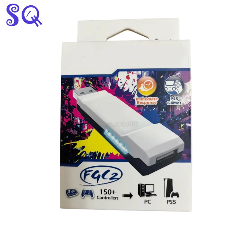 Brook Wingman FGC 2 Native PS5 Converter for PS5/PS4/XBox Series X | S/Xbox One/Elite S witch/PC/Arcade Stick Controller