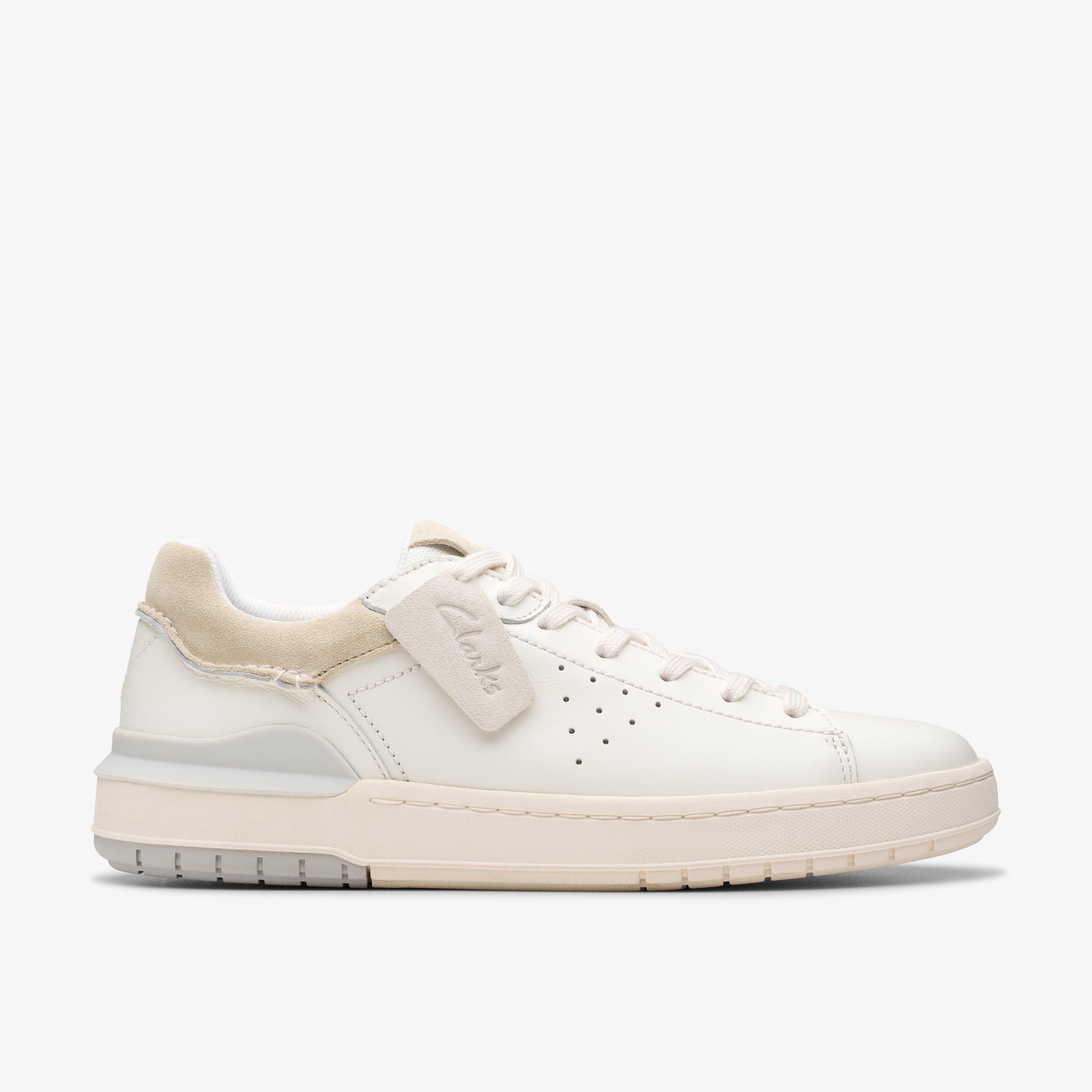 Courtlite2 Run Weiße Lederschuhe EU42