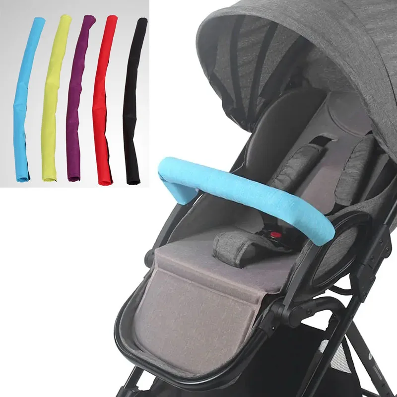 Schmutzabweisender Kinderwagen-Armlehnenbezug Kinderwagen-Zubehör Waschbarer Wickelbezug Rollstuhl-Griffschutz Image
