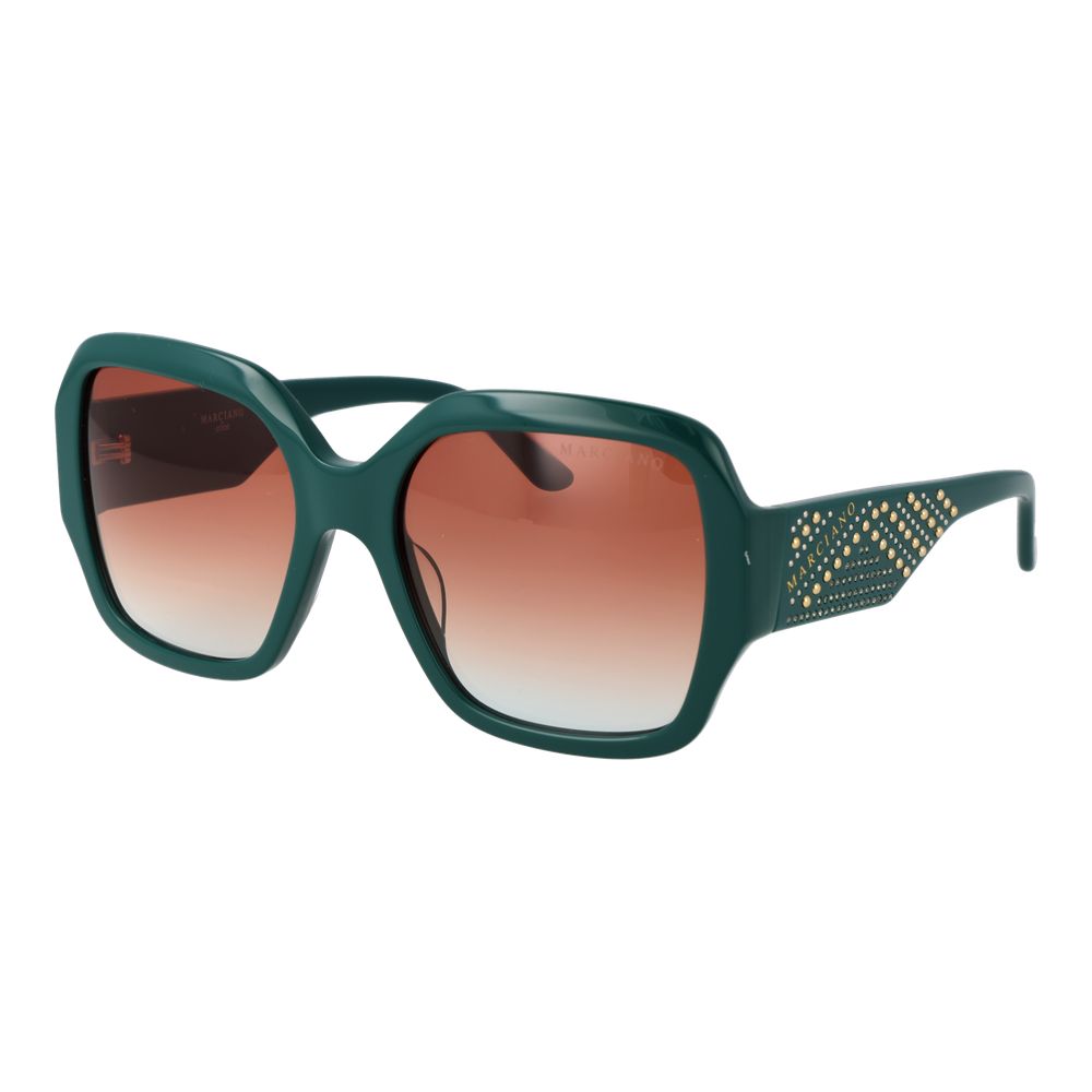Marciano von Guess Türkise Acetat-Sonnenbrille
