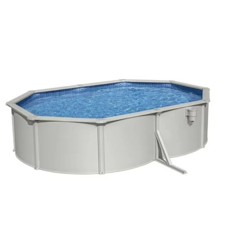 6,10 m * 3,66 m * 1,22 m ovaler Stahlwand-Aufstellpool aus PVC für den Außenbereich Image