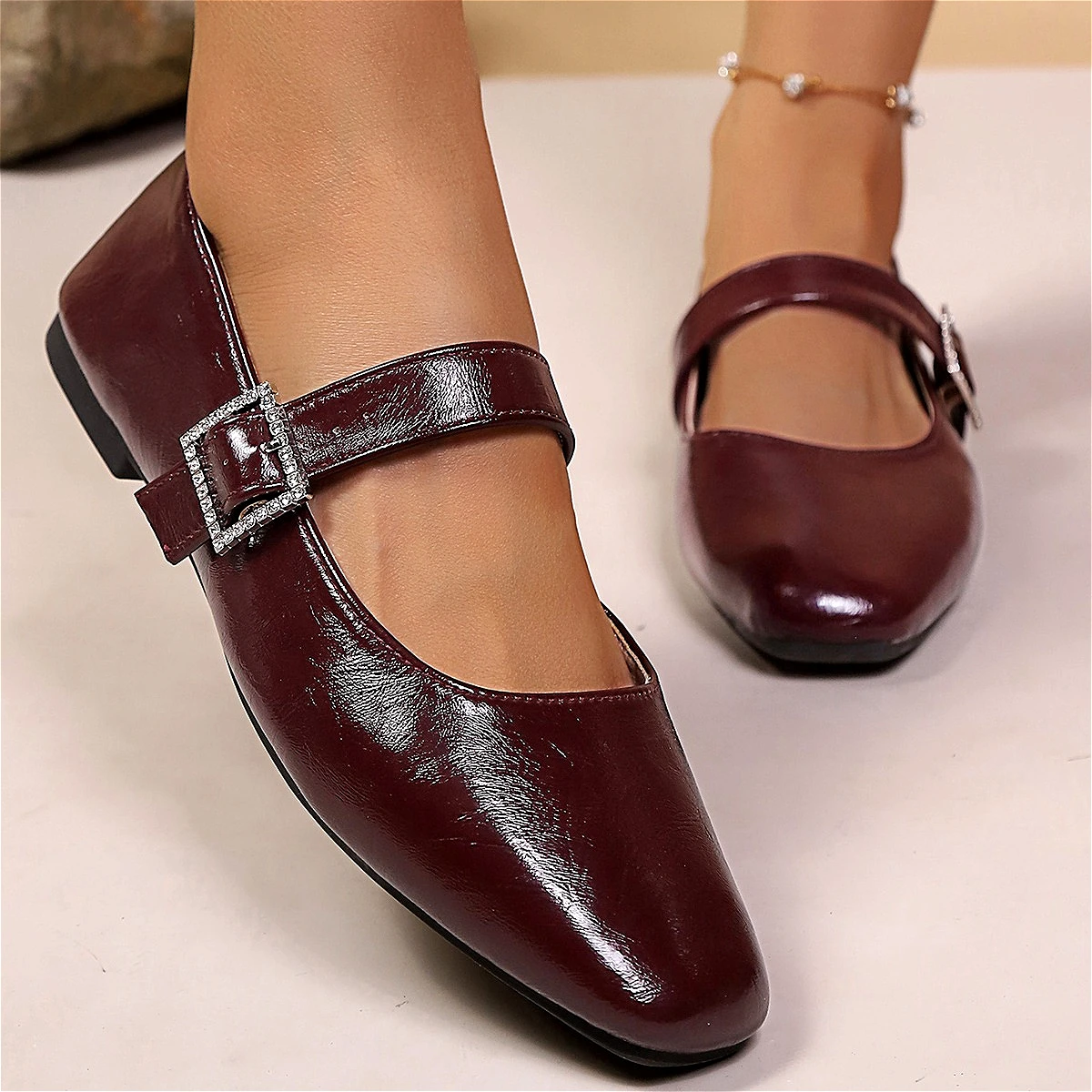 Frühling und Herbst Elegante Runde Kopf Sexy Low Heel Casual Schuhe Mode Bestseller Bequeme Große Größe frauen Schuhe