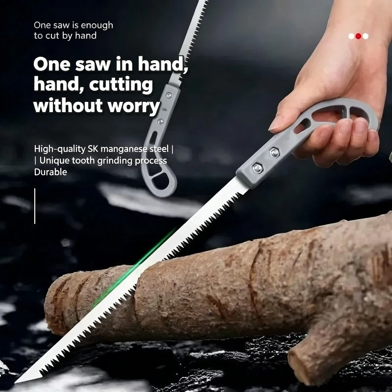 Scie à queue de poulet détachable, outils de jardinage, scie à main pour l
