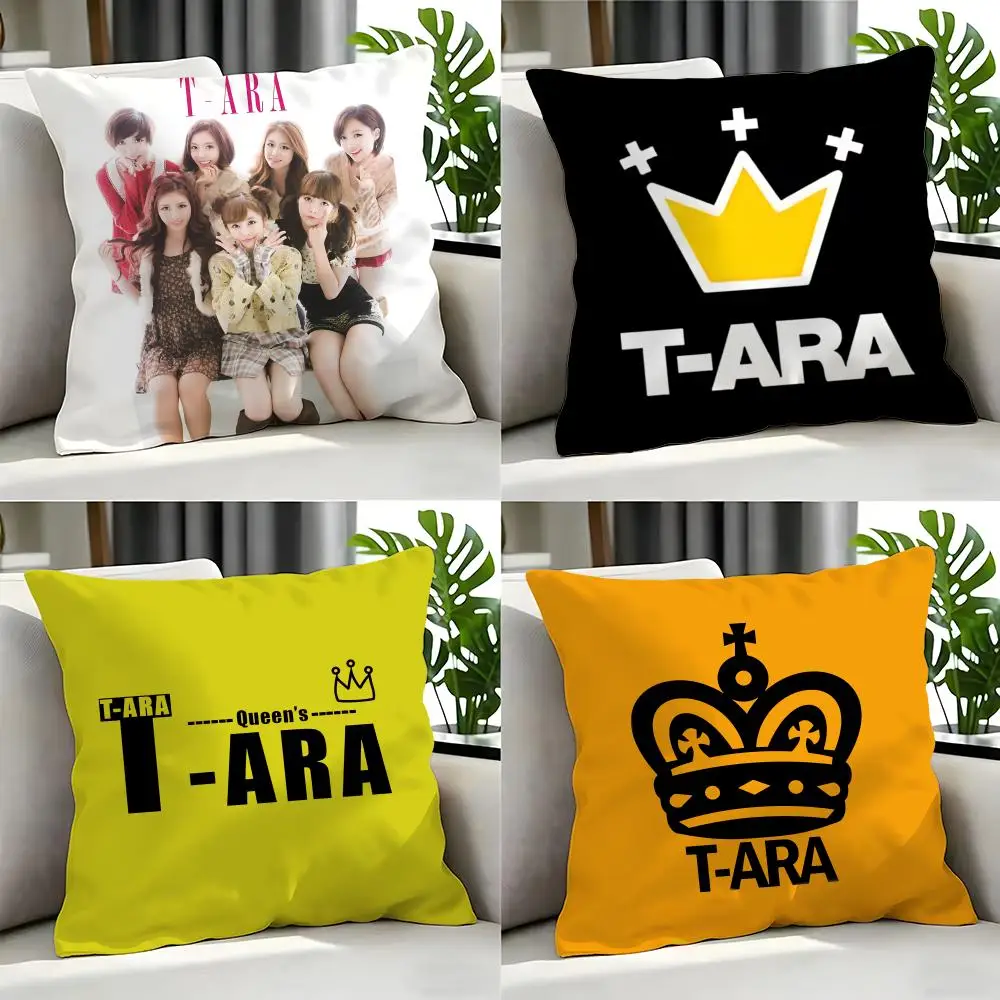 kpop - T-ara Kissenbezug, Kissenbezug-Set, 4-teilig, 50 x 50, 45 x 45, 40 x 40, Kissenbezug, dekorativ, für Sofa, Heimdekoration Image