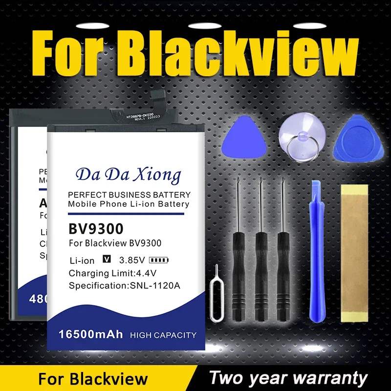 LiU 307689 PHVUTL Li 676281 HTT BV9300 BV6600 Batterie Für Blackview OSCAL C20 C80 A95 BV7200 BV9300 BV6600 BV6600E Pro TAB 6 13 Image