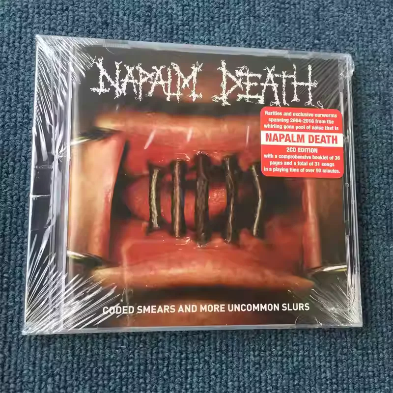 Klassisches Grindcore & Death Metal Album Napalm Death Musik-CD Noise for Music's Sake Musik-Platte 2CD Cosplay Soundtracks Geschenkbox Image