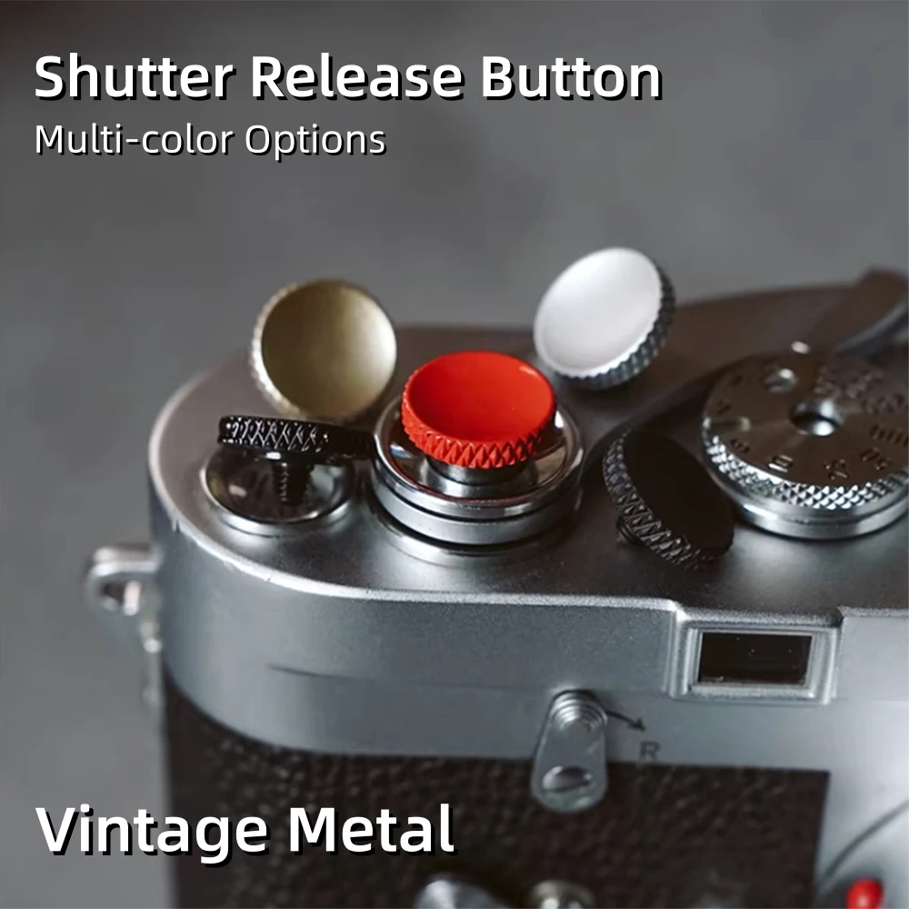 Metall-Kamera-Auslöseknopf für Fuji XT5 XT50 XT30II XM5 XE5 X100VI X100V XT30 XT4 Leica M9 Olympus Nikon ZF Zubehör Image