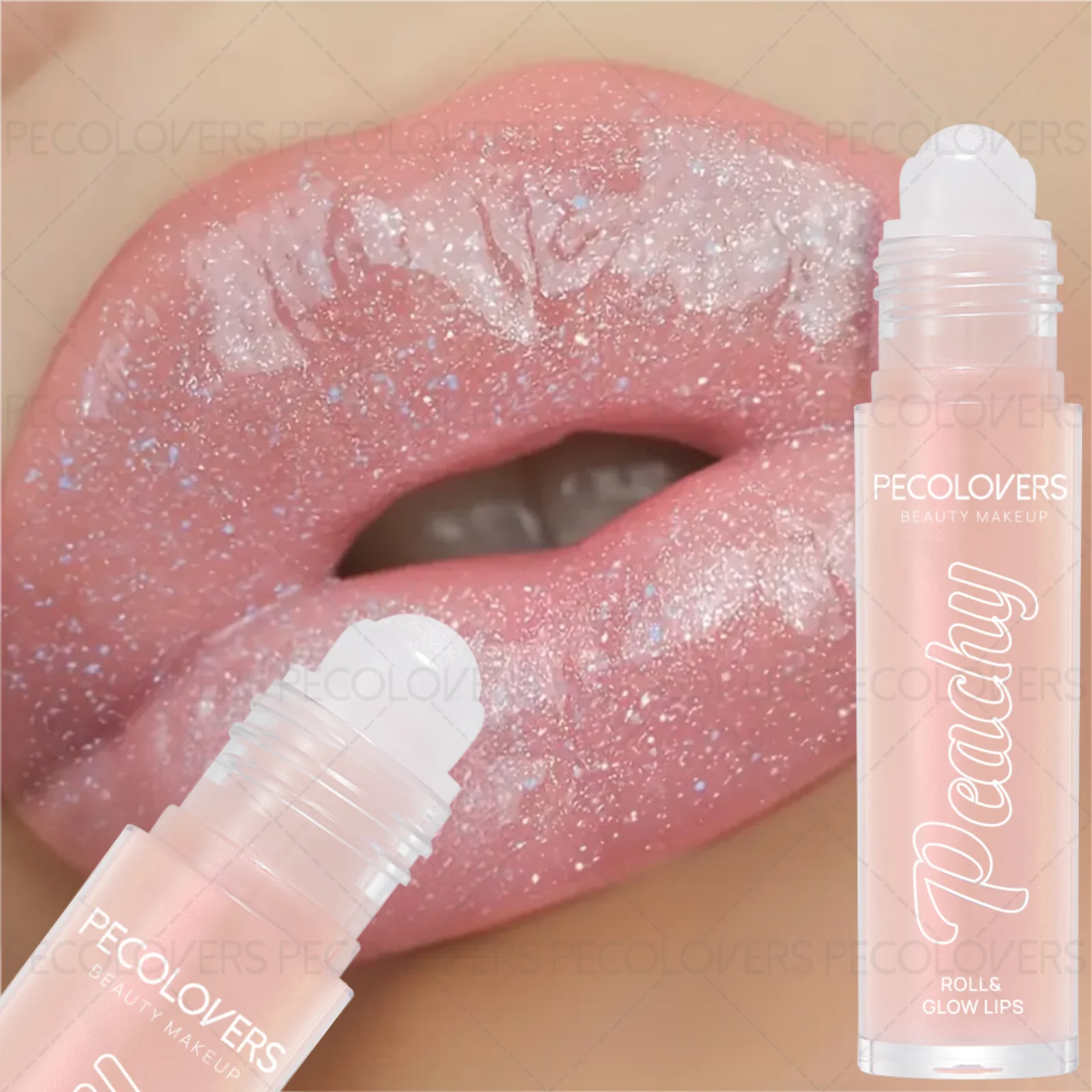 1 Stück 24-Stunden Langanhaltende Feuchtigkeitsspendende Fruchtgeschmackte Lippenöl, Glänzend und Schimmernd, Leicht und Nicht Klebend, Milde Formel, Nicht Klebend Image