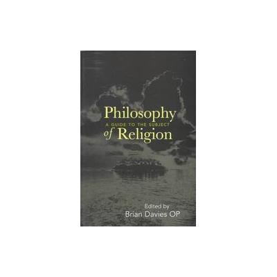 Philosophy of Religion by Brian Davies (Paperback - Georgetown Univ Pr)
