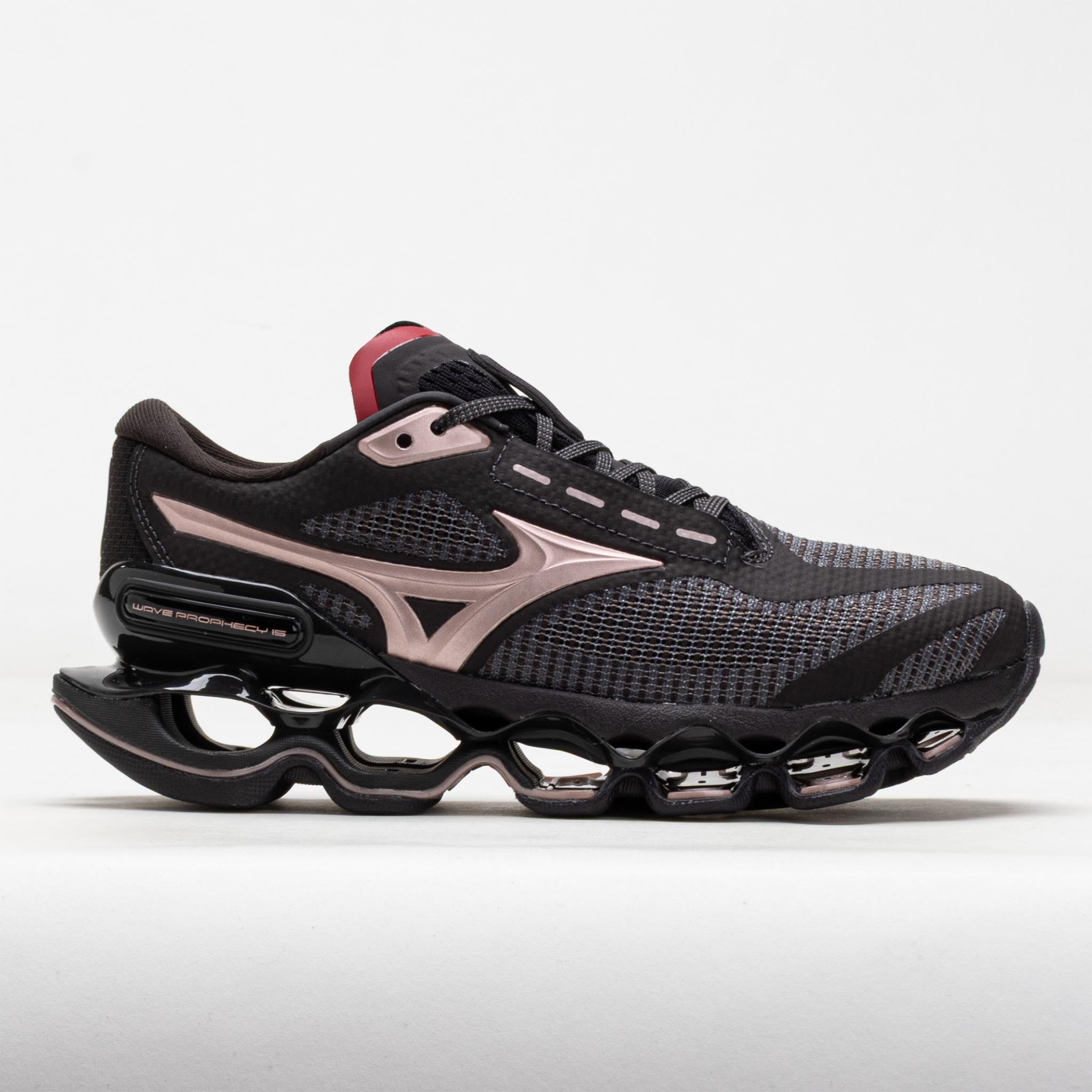 Mizuno Wave Prophecy 15 Women's Running Shoes Black Bean/Dystopic Ray