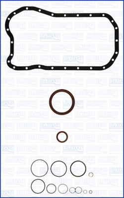 AJUSA Dichtungssatz, Kurbelgehäuse 54074300 für Ford Audi VW Image