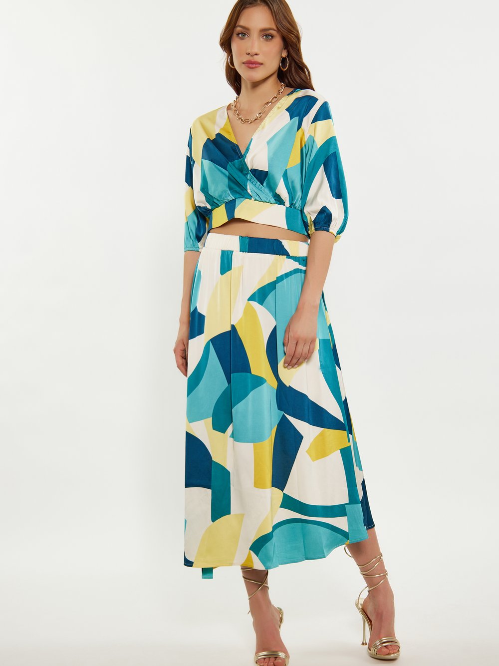 Faina Rock Damen blau, S