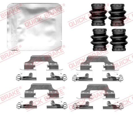 QUICK BRAKE Zubehörsatz, Scheibenbremsbelag 1090158 Image