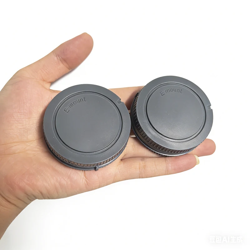 2er-Set Kamera-Vorderkappe, Gehäusekappe und Objektivrückdeckel für Sony E-Mount NEX Nex-3 NEX-5 6 7 A7 A7r A7s A3000 A5000 A6000 a6300 a6500 Image