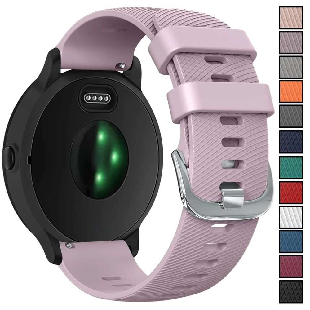18/20/22mm Armband für Garmin Venu 4 3 2s Sq 2 Plus/Vivoactive 6 5 4 3 s/Forerunner 255S 645 245 Music/Vivomove 3S Band Armband Image