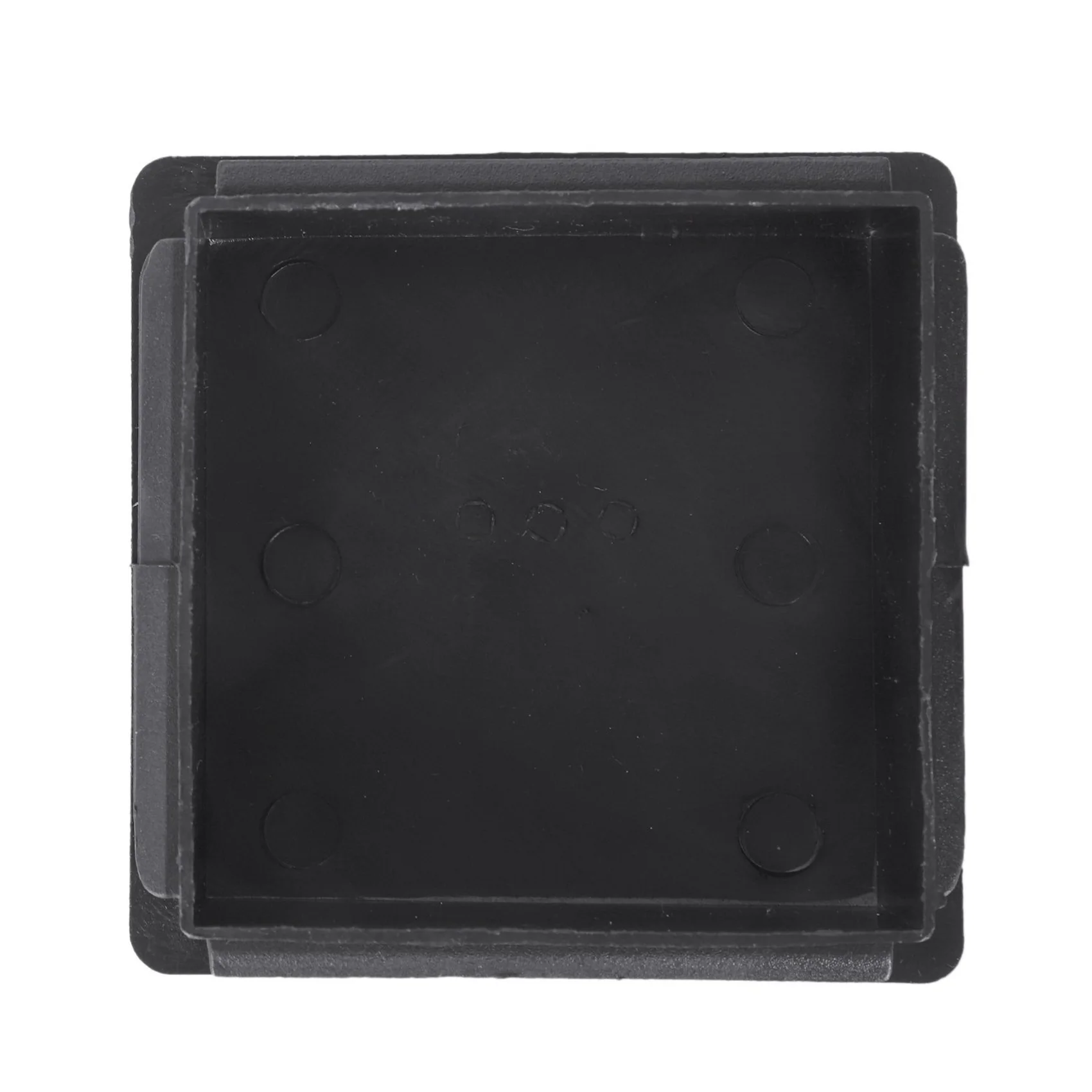 ABJI-80 mm x 80 mm quadratische Kunststoffkappen, Rohreinsätze, Endstopfen, 6 Stück Image