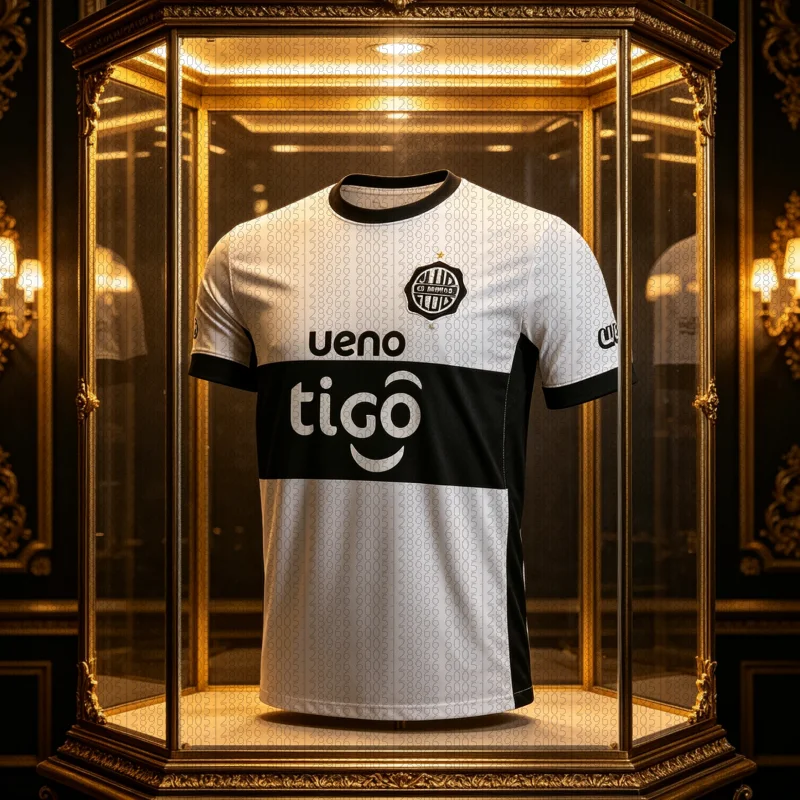Maillot de football domicile/extérieur Club Olimpia 2026 pour homme – T-shirt sport confortable, respirant et à séchage rapide – Manches courtes parent-enfant