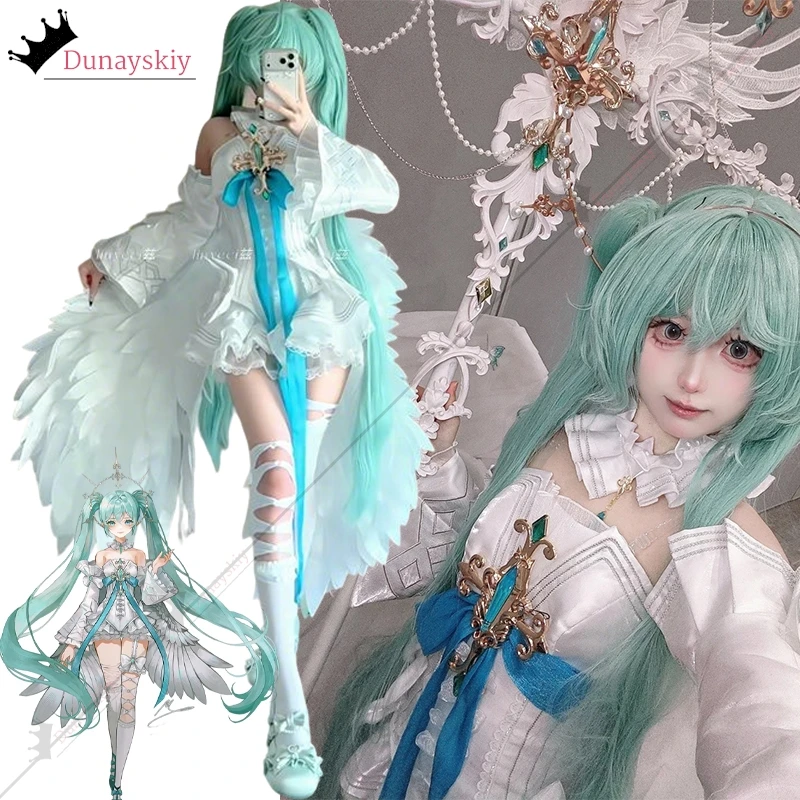 Cospaly Future MIIKUUUUU Engel-Kostüm für Damen, wunderschöne Bluse, süße Langarm-Blusas, Lolita-Rock, Halloween-Verkleidung Image